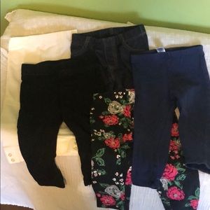 Toddler Girl Leggings(5pairs)